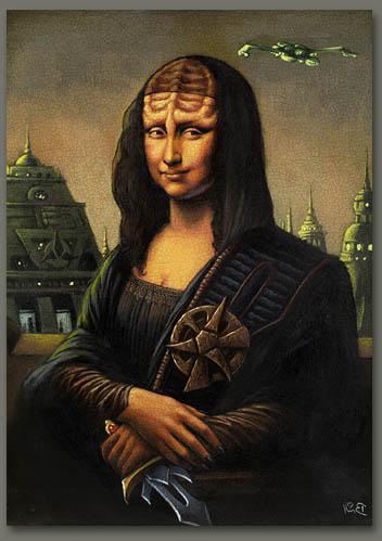Illustration for article titled The Best Klingon Art To Hang On The Halls Of Sto'Vo'Kor